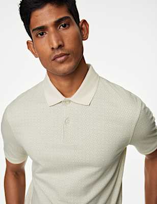 Pure Cotton Polo Shirt