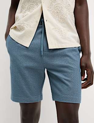 Elasticated Waist Cotton Rich Shorts