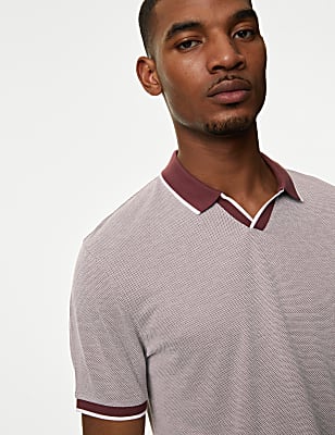 Modal Rich Revere Polo Shirt
