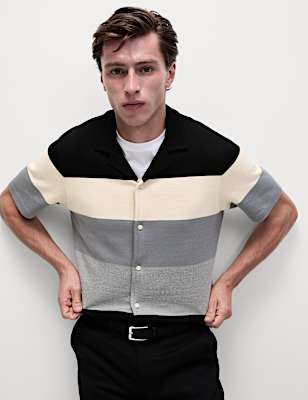 Pure Cotton Double Knit Polo Shirt