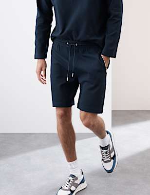 Cotton Rich Waffle Shorts