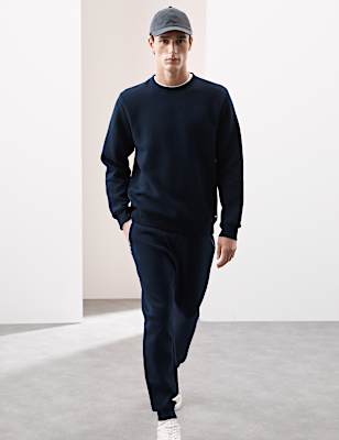 Cotton Rich Crew Neck Sweatshirt