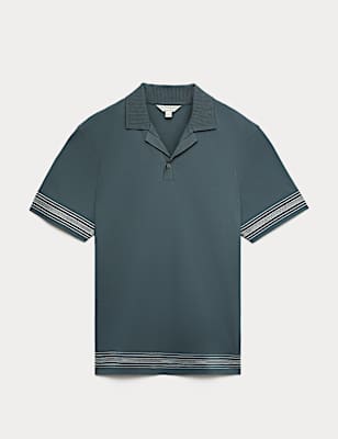 Pure Supima&reg; Cotton Embroidered Polo Shirt