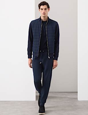 Regular Fit Cotton Rich Performance Cuffed Joggers