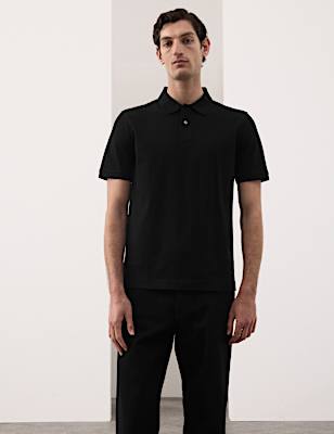 Fine Mercerised Cotton Pique Polo