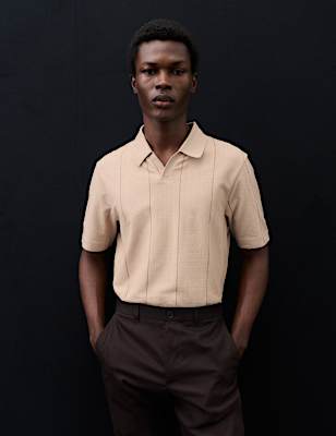 Supima&reg; Cotton Rich Striped Polo Shirt