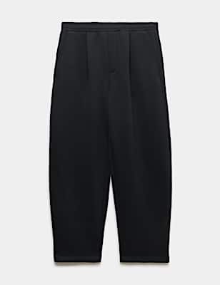 Barrel Leg Stretch Joggers