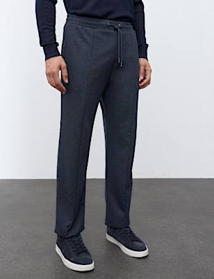 Elasticated Waist Joggers with Wool