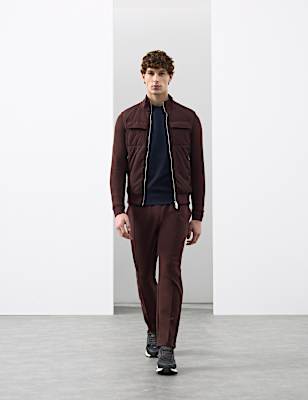 Cotton Rich Zip Up Pocket Jacket