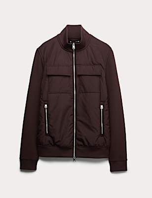 Cotton Rich Zip Up Pocket Jacket