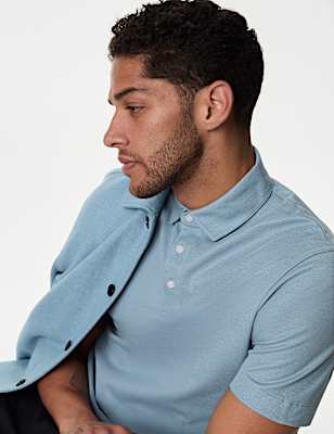 Pure Cotton Micro Pique Polo shirt