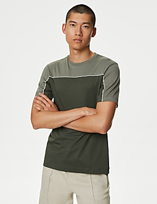 Pure Supima&reg; CottonColour Block T-Shirt