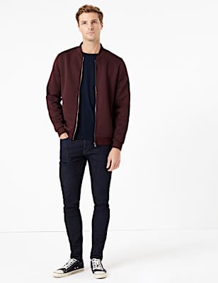 Jacquard Baseball Jacket