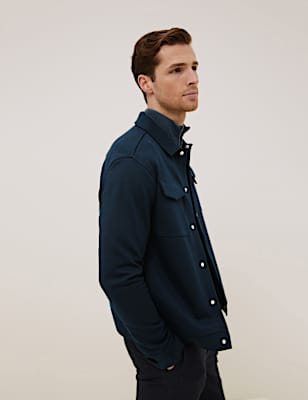Premium Cotton Textured Overshirt