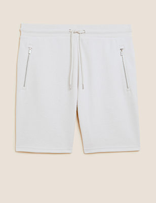 Cotton Rich Zip Pocket Shorts