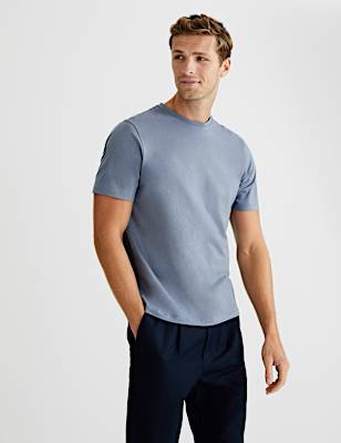 Pure Supima&reg; Cotton Performance Crew Neck T-shirt