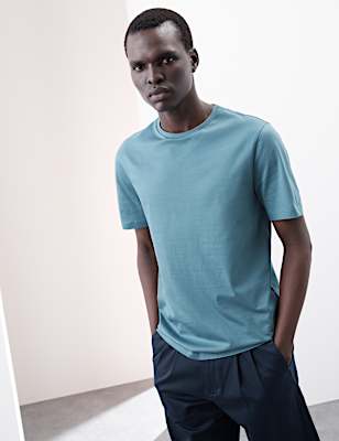 Pure Supima&reg; Cotton Performance Crew Neck T-shirt