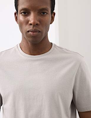 Pure Supima&reg; Cotton Performance Crew Neck T-shirt