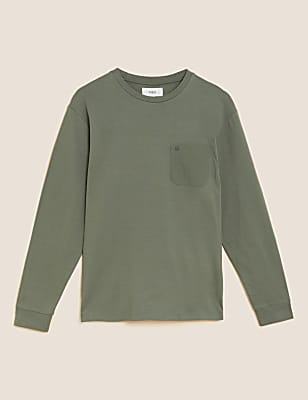 Pure Cotton Long Sleeve T-Shirt