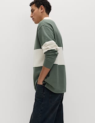 Cotton Rich Pique Rugby Shirt