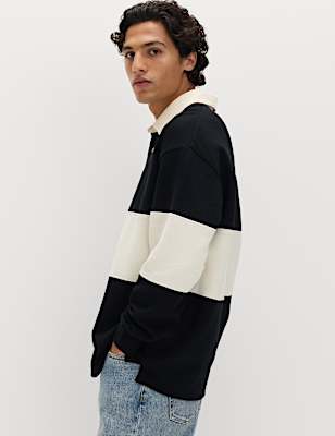 Cotton Rich Pique Rugby Shirt