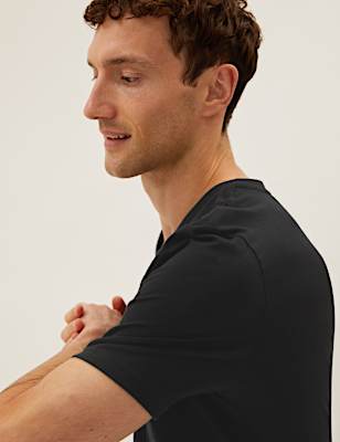 Pure Cotton V-Neck T-Shirt