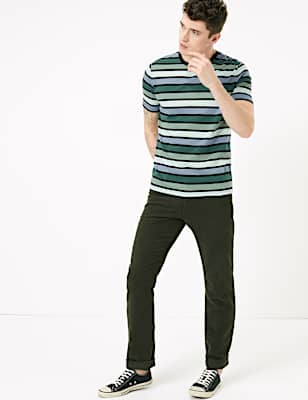 Regular Fit Striped T-Shirt