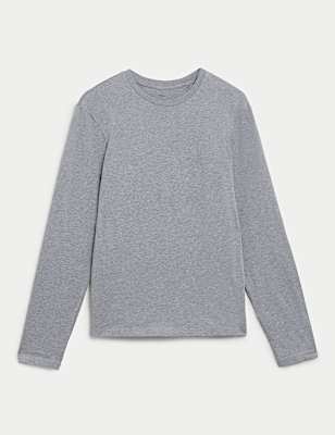 Pure Cotton Long Sleeve T-Shirt