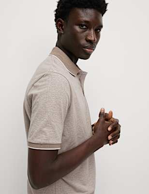 Ultimate Tipped Pique Polo Shirt