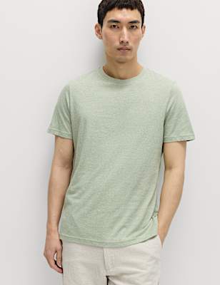Regular Fit Pure Cotton Crew Neck T-Shirt