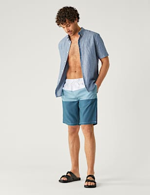 Quick Dry Pocketed Swim Shorts
