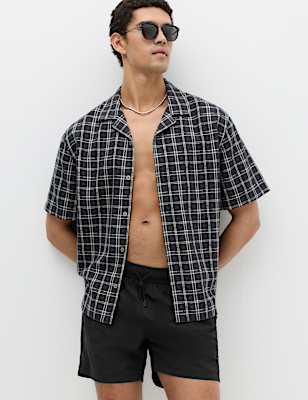 Quick Dry Plain Swim Shorts
