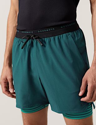 Double Layer Training Shorts