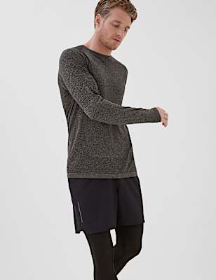 Seam Free Raglan Long Sleeve T-Shirt