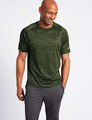 Active Performance Textured T-Shirt