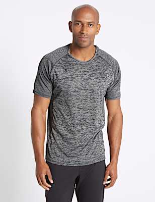 Active Performance Textured T-Shirt