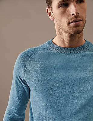 Wool Blend Double Faced Jumper