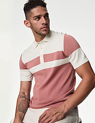 Cotton Rich Knitted Polo Shirt