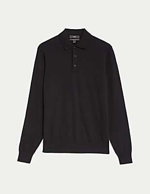 Cotton Rich Knitted Polo Shirt