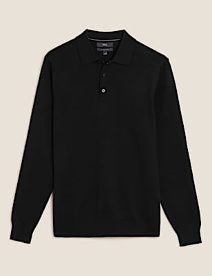 Cotton Rich Tipped Knitted Polo Shirt
