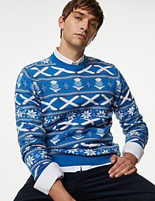 Scotland Christmas Crew Neck Jumper