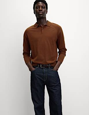 Cotton Rich Knitted Polo Shirt