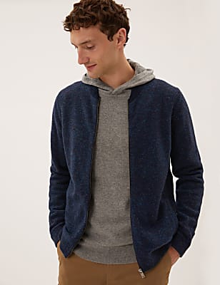 Lambswool Bomber Jacket