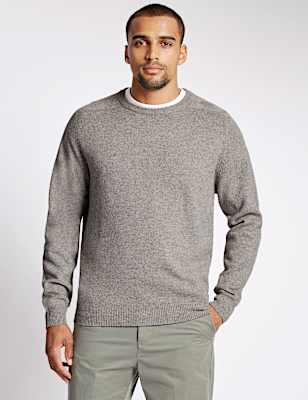 Pure Extra Fine Lambswool Crew Neck Jumper