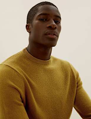 Pure Extra Fine Lambswool Crew Neck Jumper