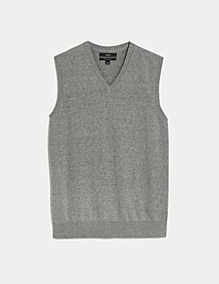 Pure Cotton Sleeveless Jumper