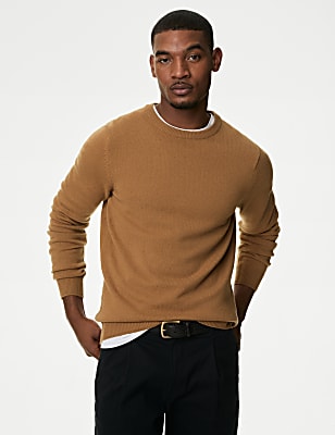 Pure Extra Fine Lambswool Crew Neck Jumper