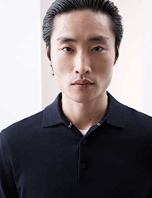 Pure Extra Fine Merino Wool Knitted Polo Shirt