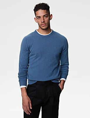Pure Cashmere Crew Neck Jumper