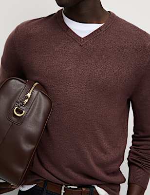 Cashmilon™ V-Neck Jumper